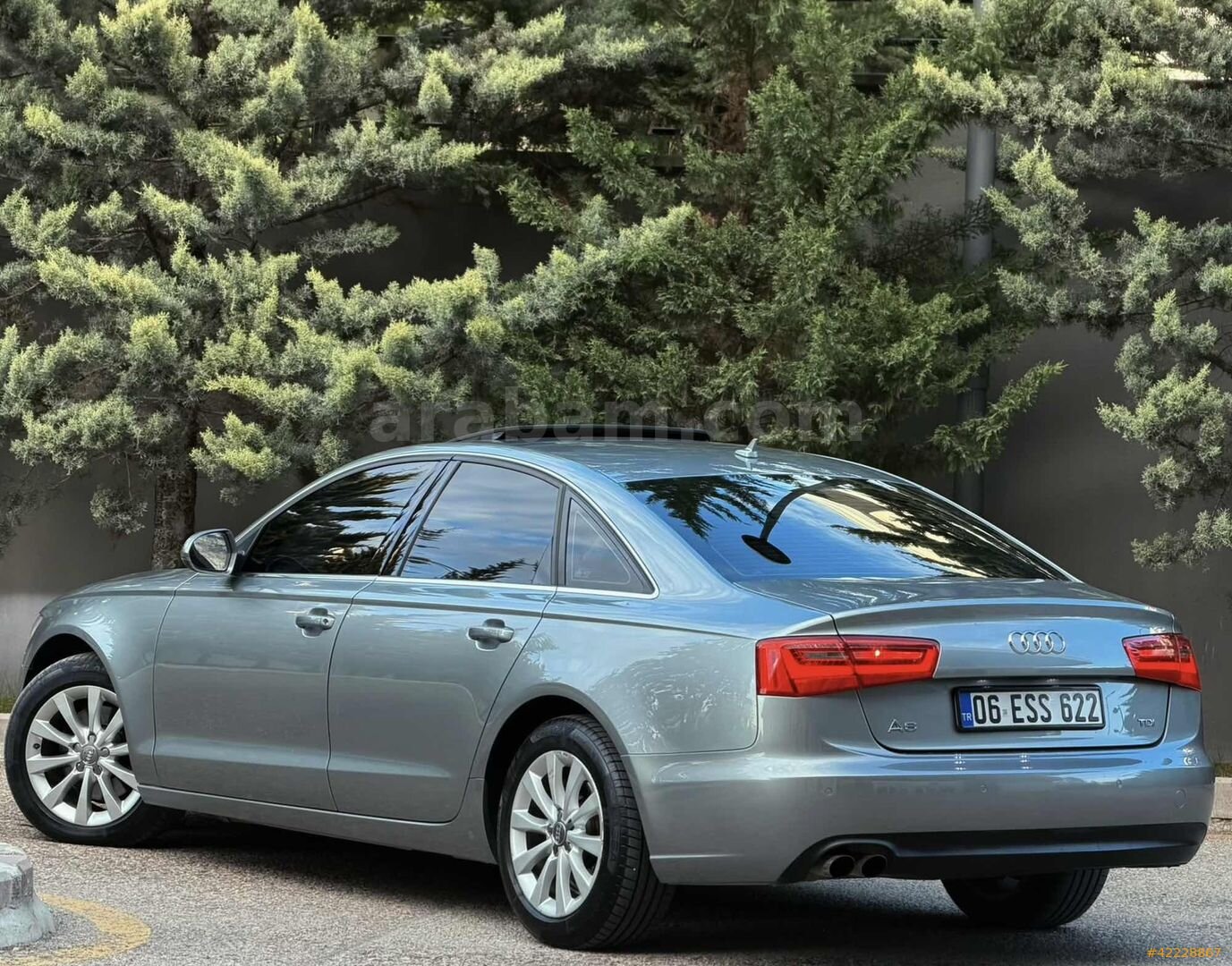Galeriden Audi A6 Sedan 2.0 TDI 2011 Model Ankara 240.000 km Füme 6
