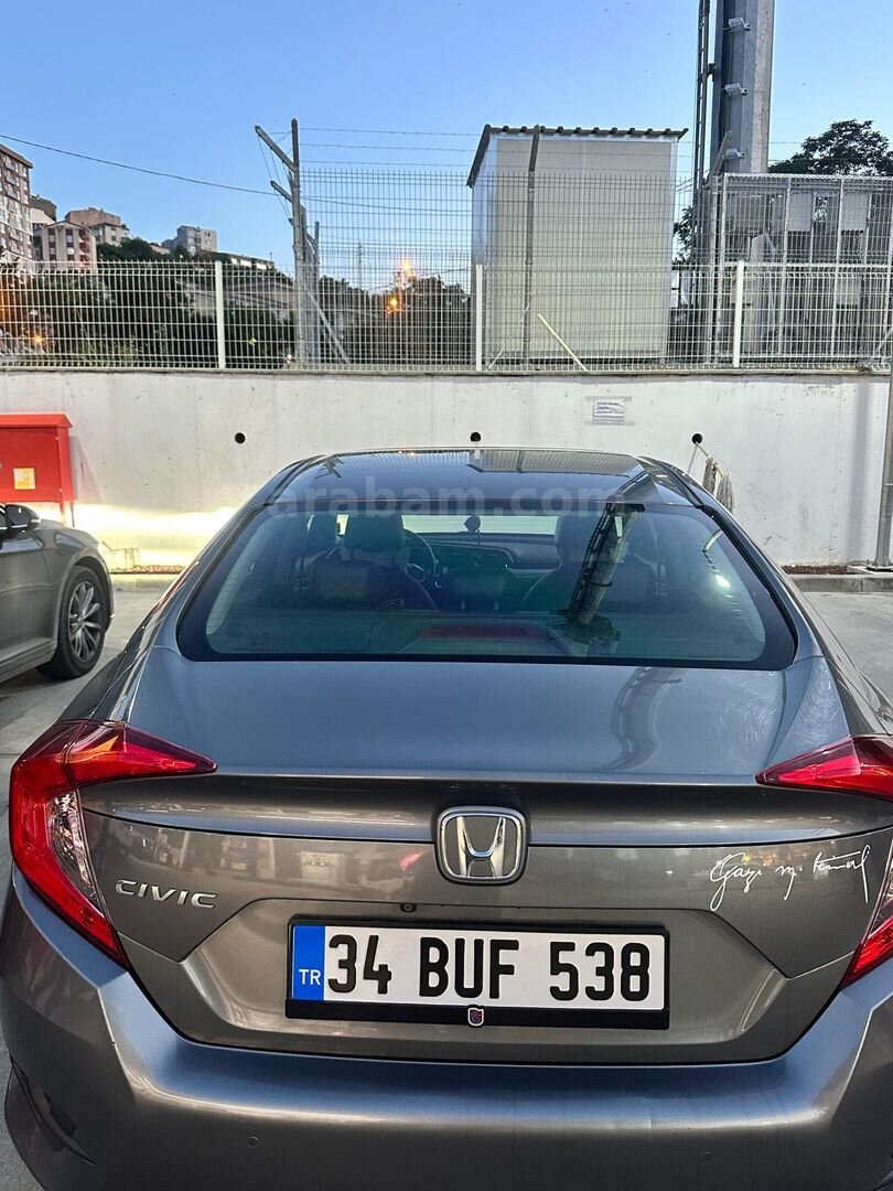 Sahibinden Honda Civic 1.6i VTEC Eco Executive 2018 Model İstanbul 130.300 km Füme 4