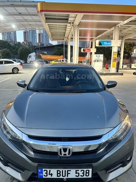 Sahibinden Honda Civic 1.6i VTEC Eco Executive 2018 Model İstanbul 130.300 km Füme