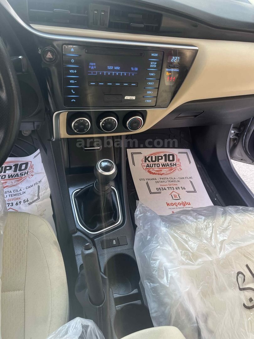 Sahibinden Toyota Corolla 1.33 Life 2017 Model Ankara 57.000 km Gri 7
