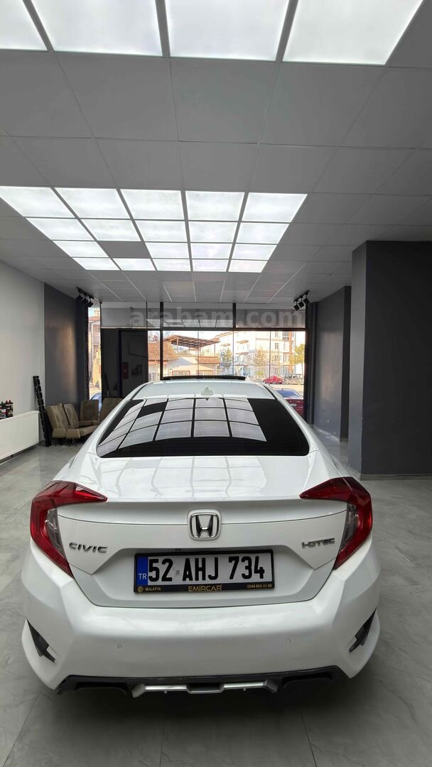 Sahibinden Honda Civic 1.6i DTEC Elegance 2018 Model Malatya 103.500 km Beyaz 6