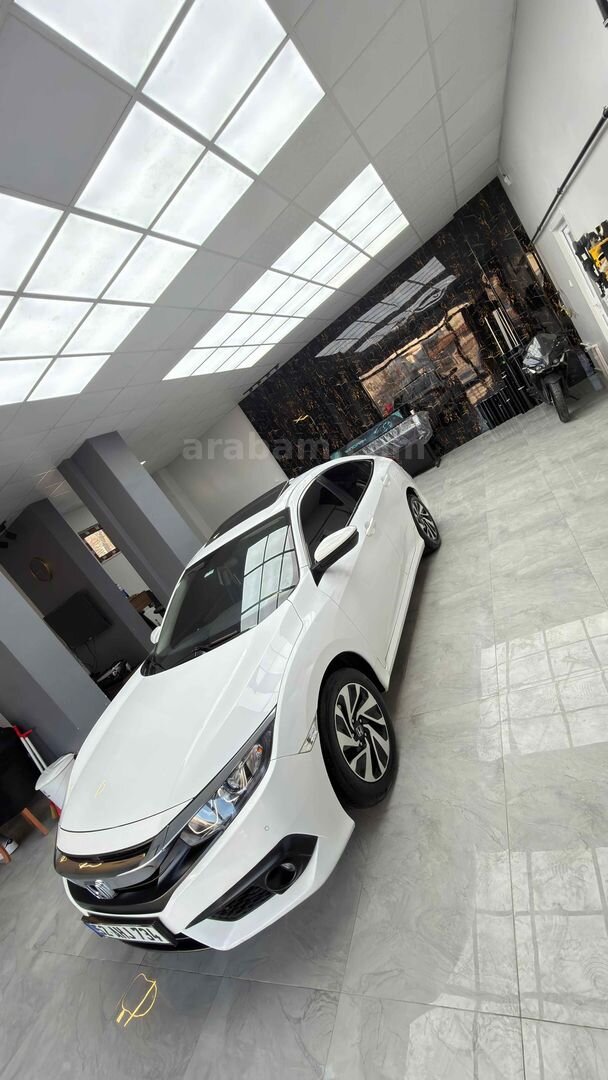 Sahibinden Honda Civic 1.6i DTEC Elegance 2018 Model Malatya 103.500 km Beyaz 2