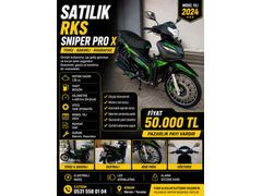 Sahibinden RKS Sniper 50 Pro X 