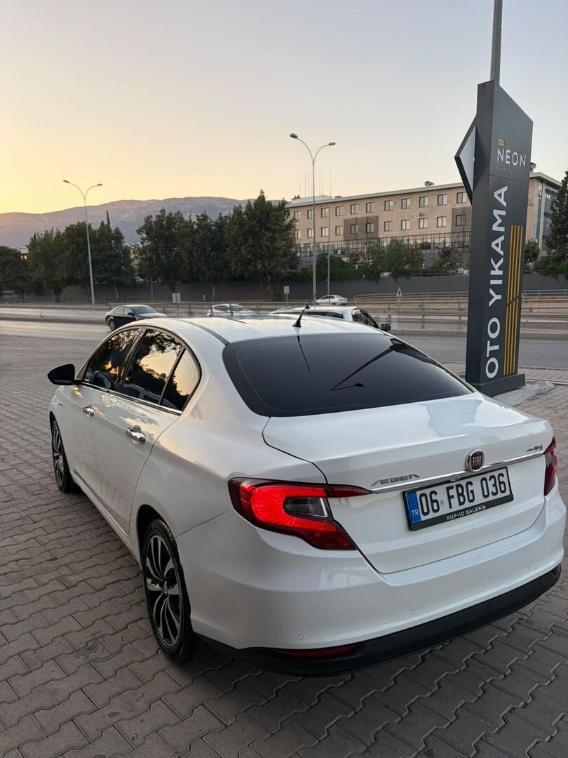 Sahibinden Fiat Egea 1.6 Multijet Lounge 2017 Model Kahramanmaraş 201.000 km Beyaz 4