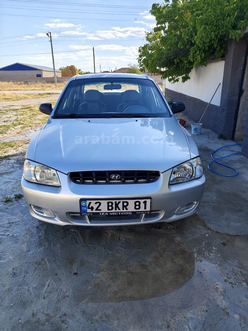Sahibinden Hyundai Accent 1.3 LX 2000 Model Konya 310.000 km Gri 1