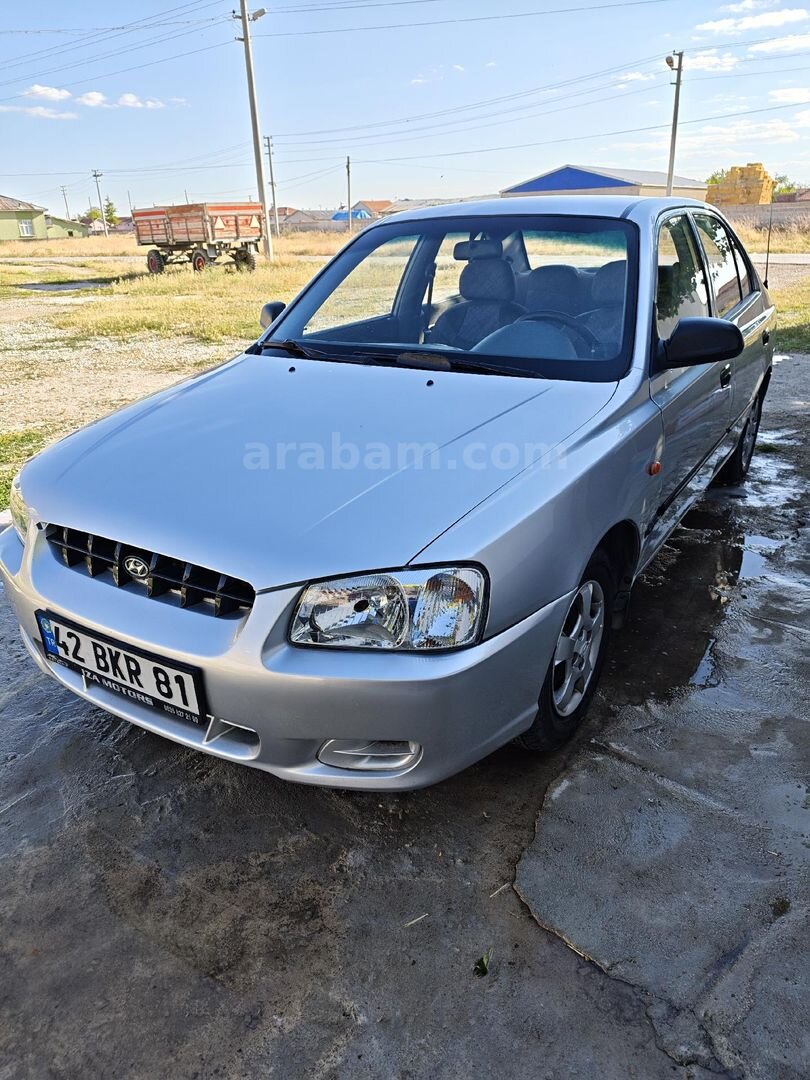 Sahibinden Hyundai Accent 1.3 LX 2000 Model Konya 310.000 km Gri 2
