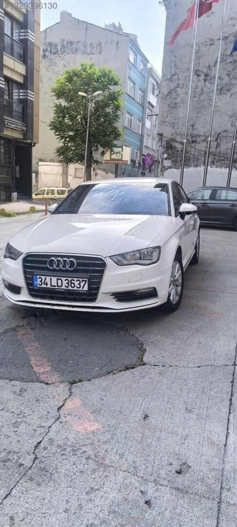 Galeriden Audi A3 Sedan 1.6 TDI Attraction 2014 Model İzmir 226.000 km Beyaz 1