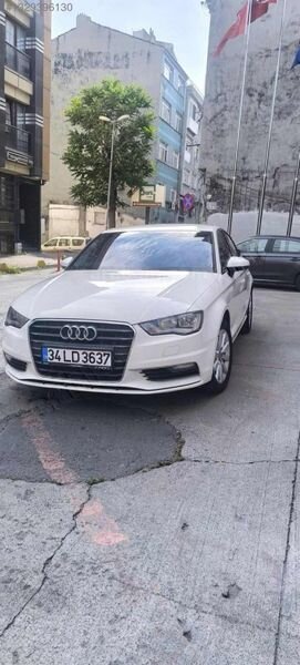 Galeriden Audi A3 Sedan 1.6 TDI Attraction 2014 Model İzmir 226.000 km Beyaz