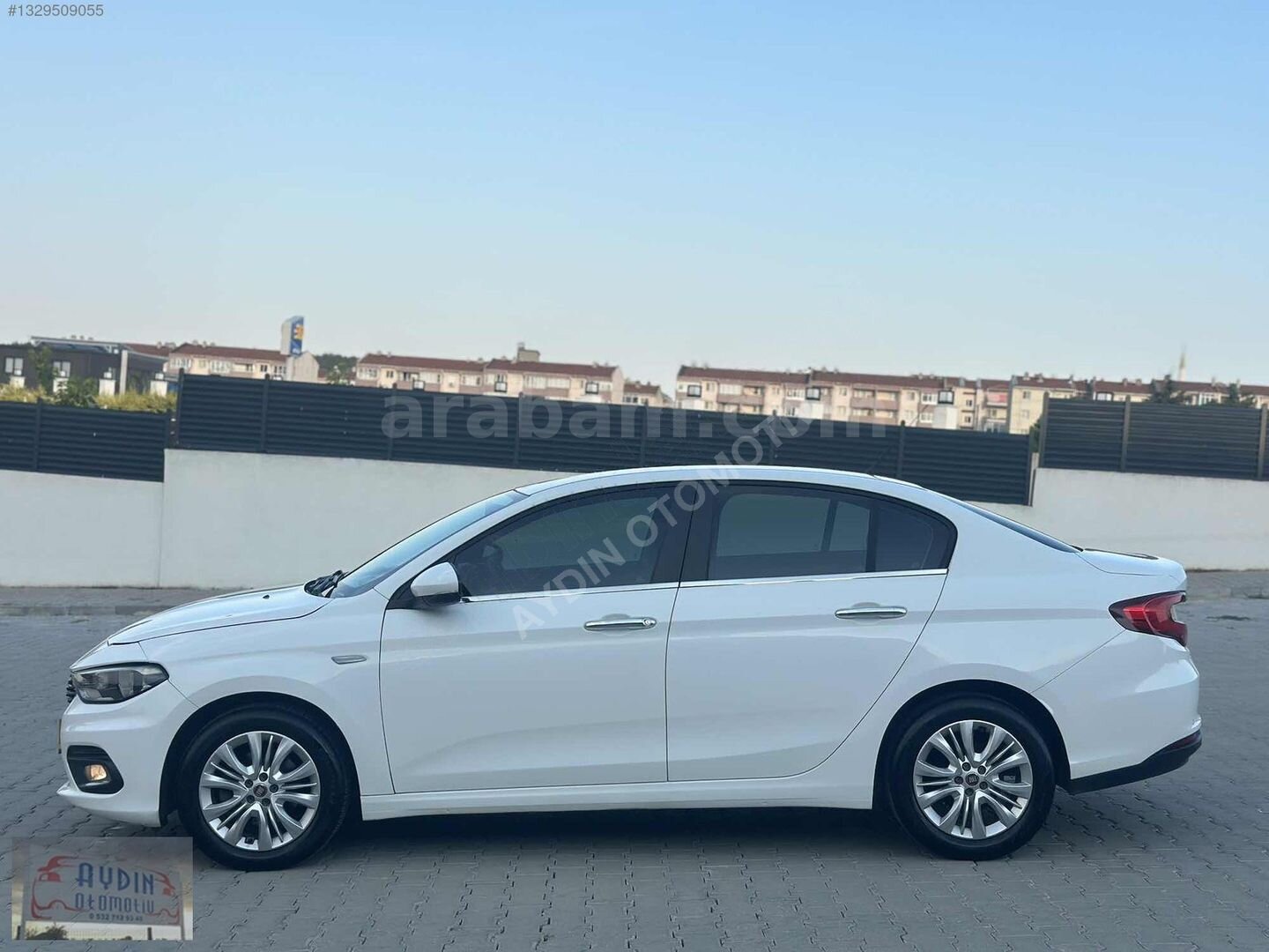 Galeriden Fiat Egea 1.4 Fire Urban 2017 Model Edirne 105.000 km Beyaz 4
