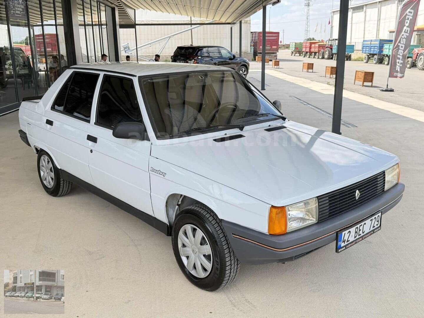 Galeriden Renault R 9 1.4 Spring 1993 Model Konya 245.000 km Beyaz 4