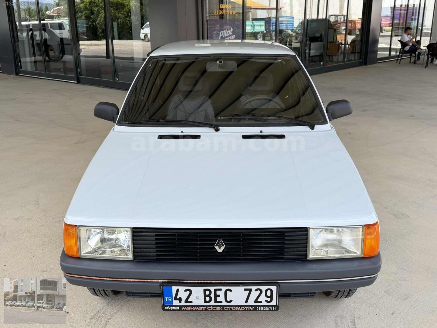 Galeriden Renault R 9 1.4 Spring 1993 Model Konya 245.000 km Beyaz 3