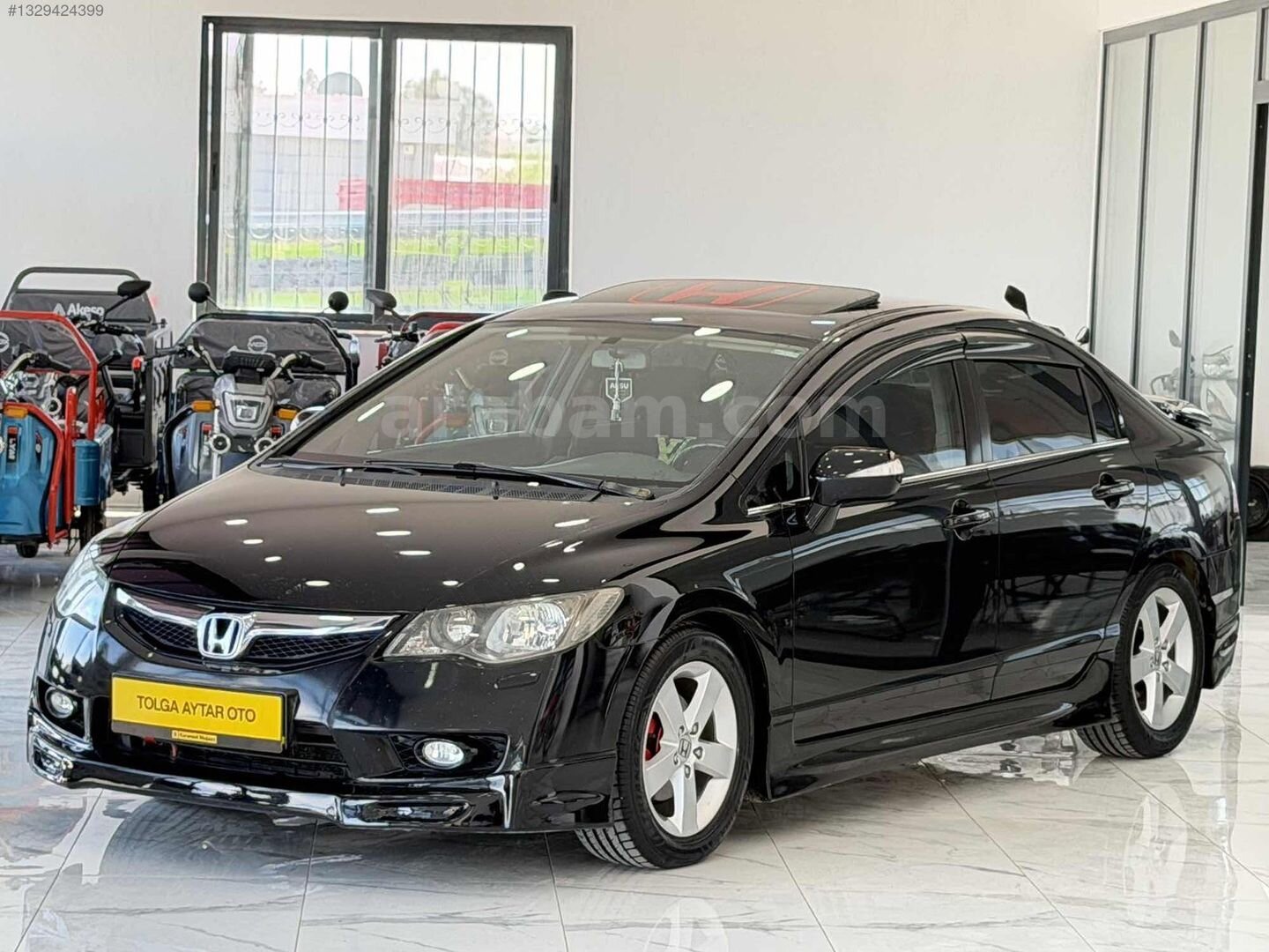 Galeriden Honda Civic 1.6i VTEC Elegance 2011 Model Antalya 158.000 km Siyah 2