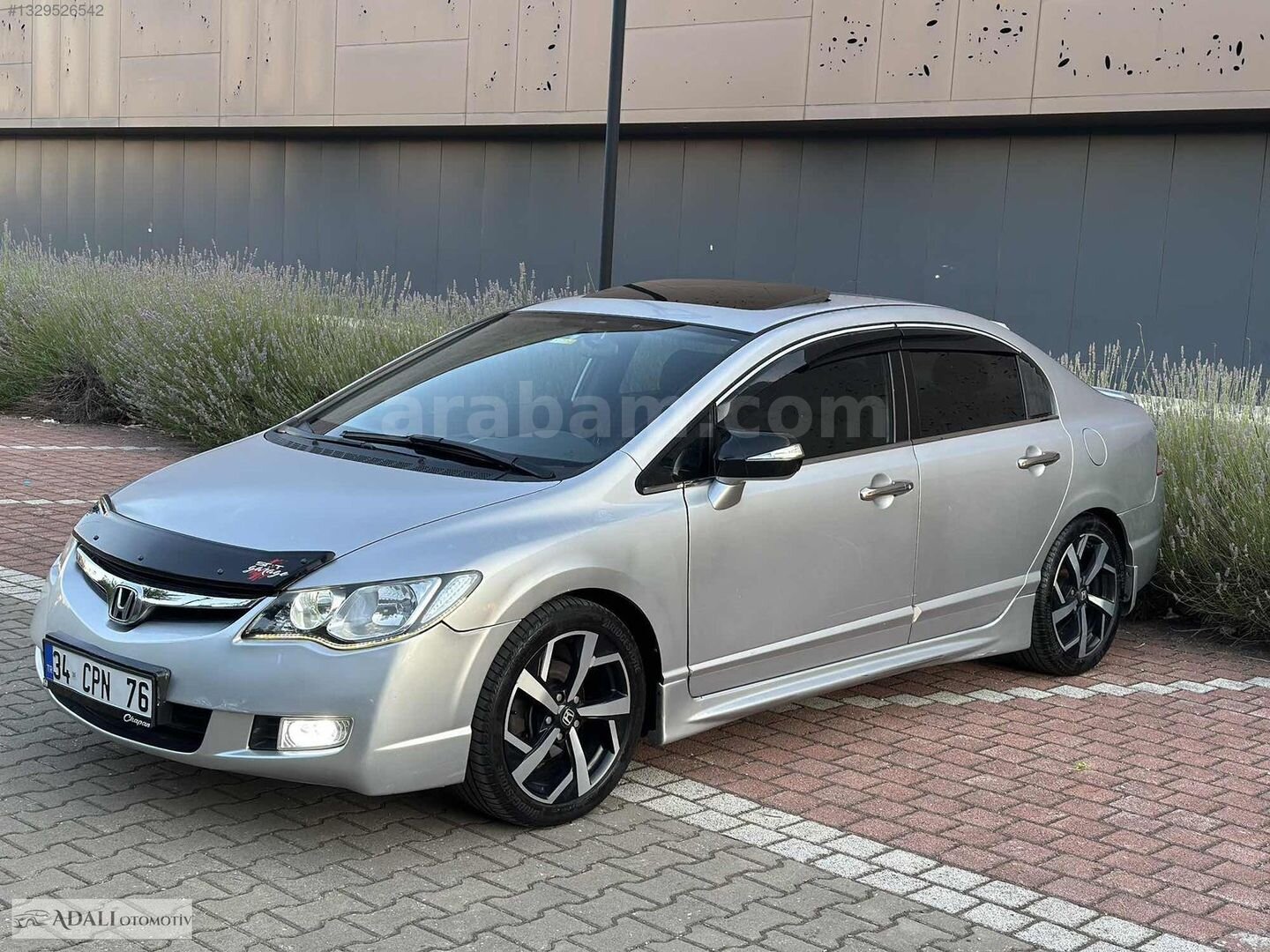 Galeriden Honda Civic 1.6i VTEC Elegance 2008 Model Bursa 157.000 km Gri 2