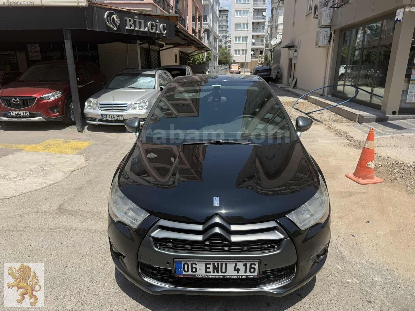 Galeriden DS Automobiles DS4 1.6 THP D-Sport 2012 Model Antalya 229.000 km Siyah 1