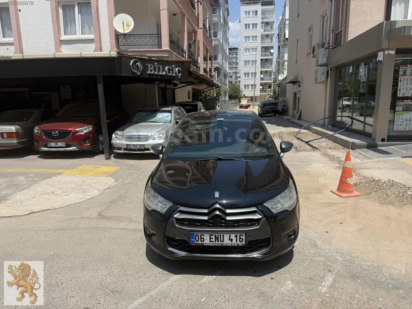 Galeriden DS Automobiles DS4 1.6 THP D-Sport 2012 Model Antalya 229.000 km Siyah 2