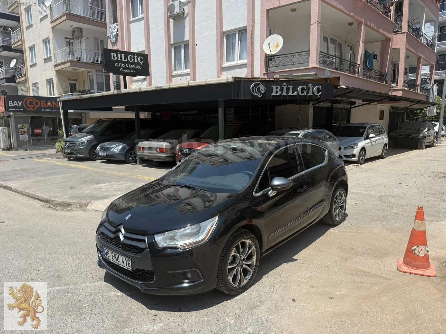 Galeriden DS Automobiles DS4 1.6 THP D-Sport 2012 Model Antalya 229.000 km Siyah 3