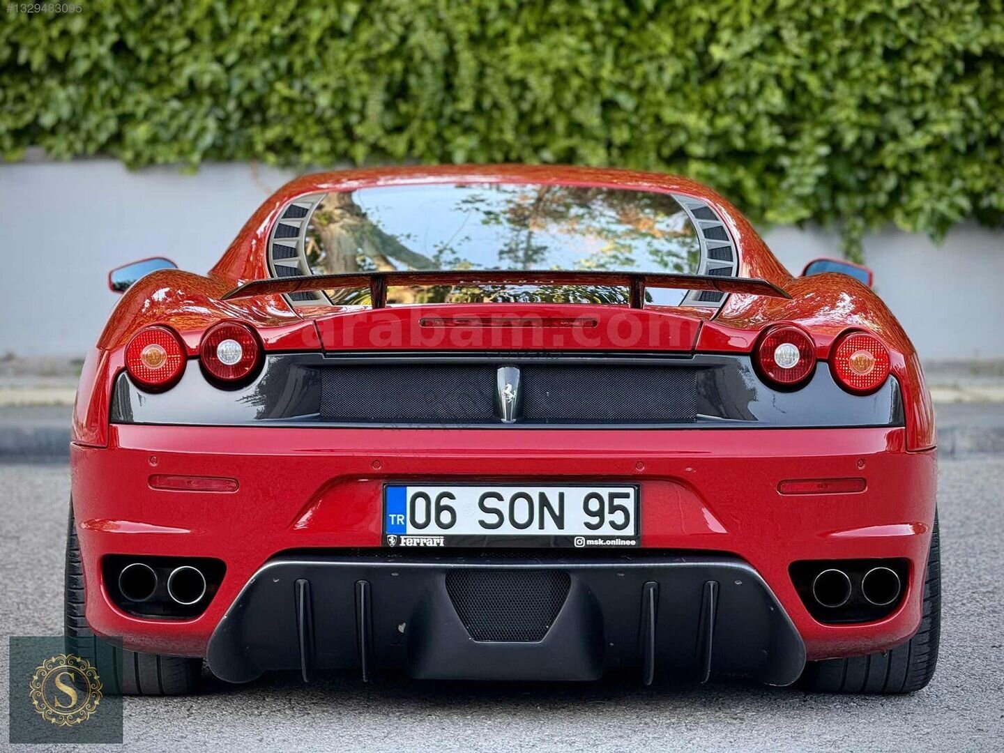 Galeriden Ferrari 430 F430 2008 Model Ankara 55.500 km Kırmızı 4