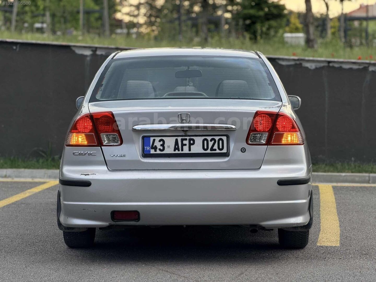 Galeriden Honda Civic 1.6i VTEC ES 2004 Model Kütahya 350.000 km Gri 4