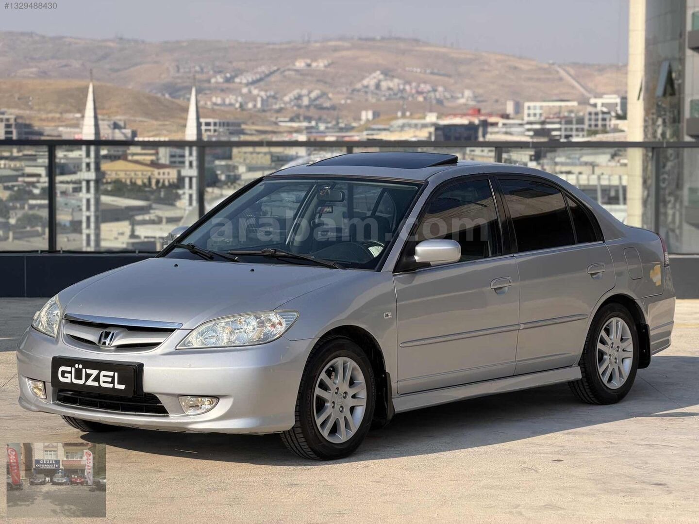 Galeriden Honda Civic 1.6i VTEC ES 2005 Model Ankara 265.000 km Gri 3