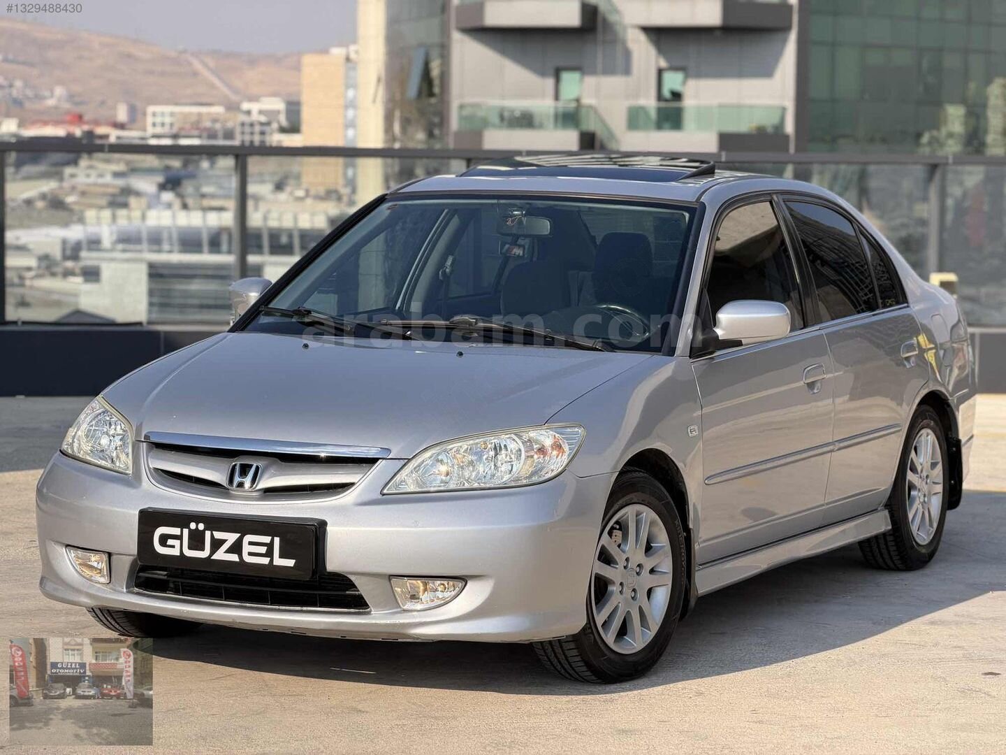 Galeriden Honda Civic 1.6i VTEC ES 2005 Model Ankara 265.000 km Gri 2