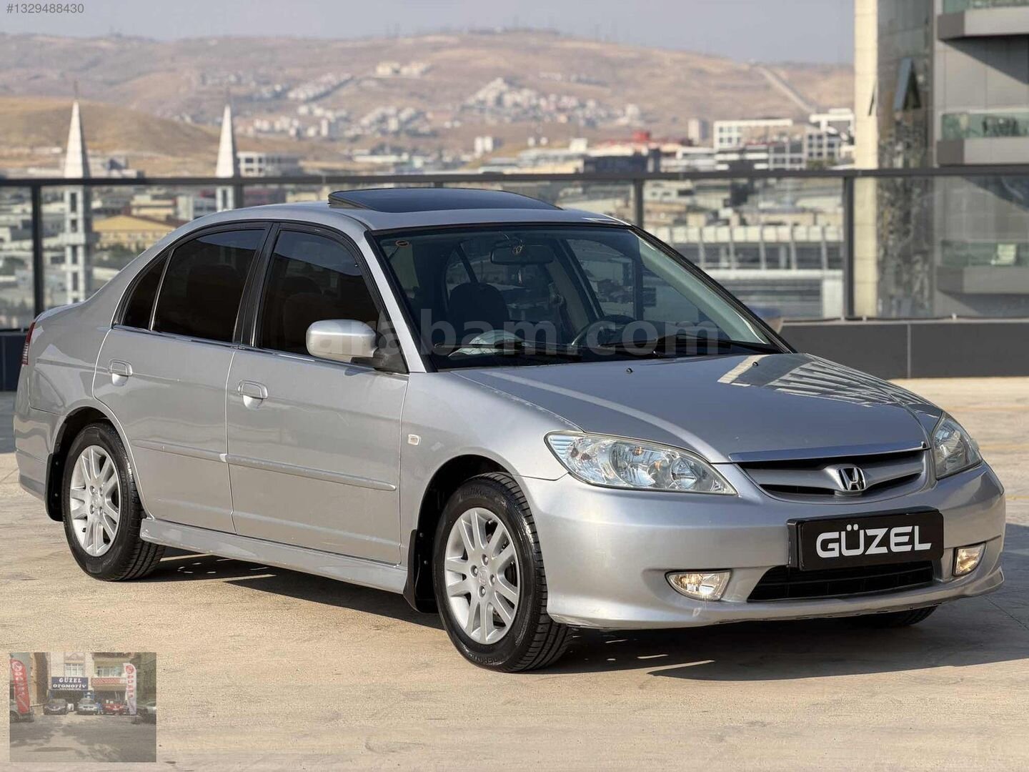 Galeriden Honda Civic 1.6i VTEC ES 2005 Model Ankara 265.000 km Gri 4