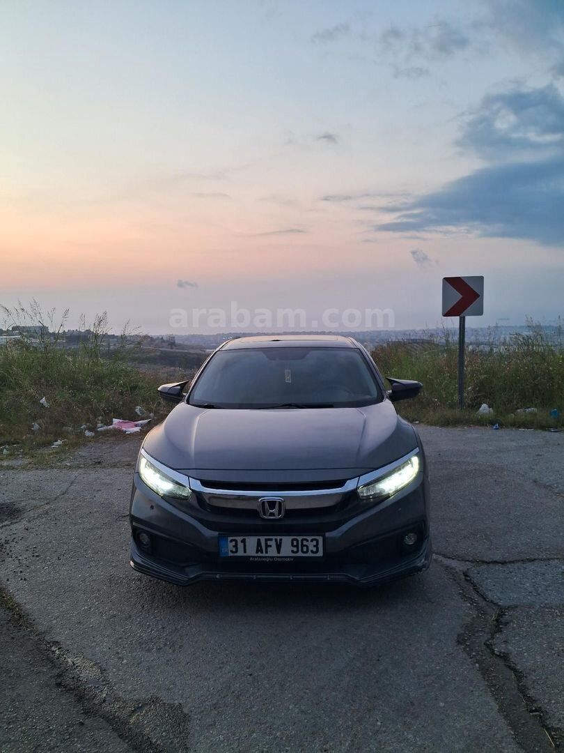 Sahibinden Honda Civic 1.6i VTEC Elegance 2020 Model Hatay 229.000 km Gri (metalik) 2