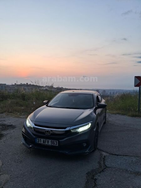 Sahibinden Honda Civic 1.6i VTEC Elegance 2020 Model Hatay 229.000 km Gri (metalik)