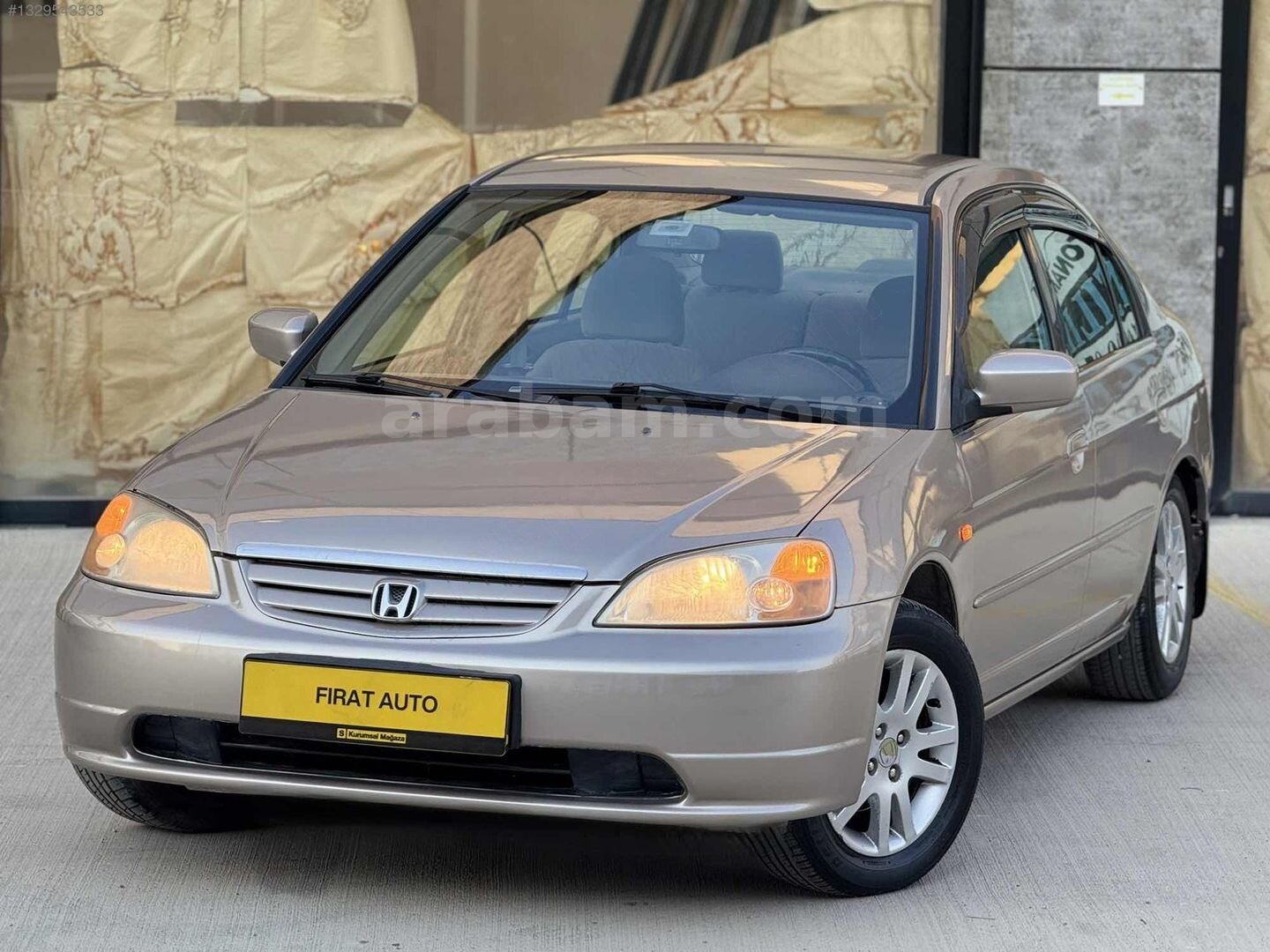 Galeriden Honda Civic 1.6i VTEC LS 2003 Model Ankara 247.000 km Gri 4
