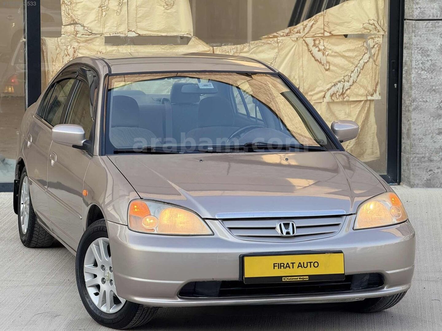 Galeriden Honda Civic 1.6i VTEC LS 2003 Model Ankara 247.000 km Gri 6