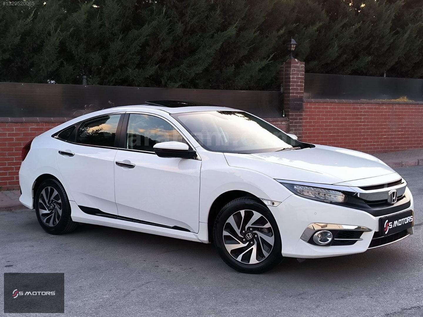 Galeriden Honda Civic 1.6i VTEC Eco Executive 2019 Model Ankara 68.000 km Beyaz 1