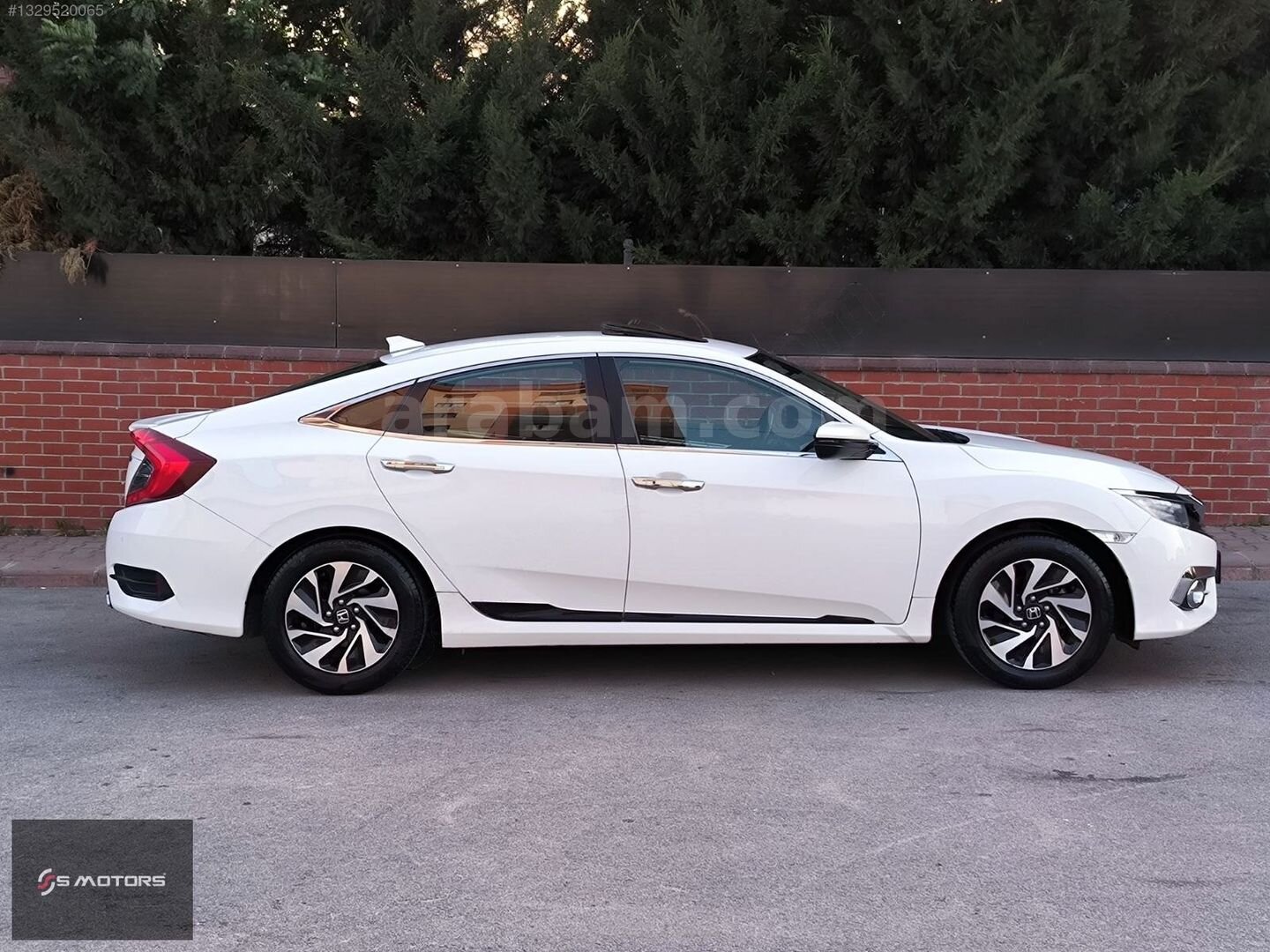 Galeriden Honda Civic 1.6i VTEC Eco Executive 2019 Model Ankara 68.000 km Beyaz 3