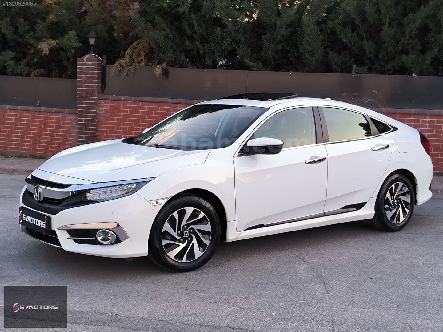 Galeriden Honda Civic 1.6i VTEC Eco Executive 2019 Model Ankara 68.000 km Beyaz 2