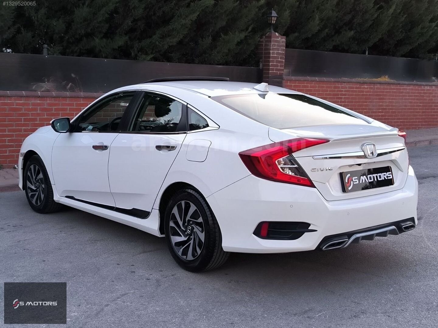 Galeriden Honda Civic 1.6i VTEC Eco Executive 2019 Model Ankara 68.000 km Beyaz 5
