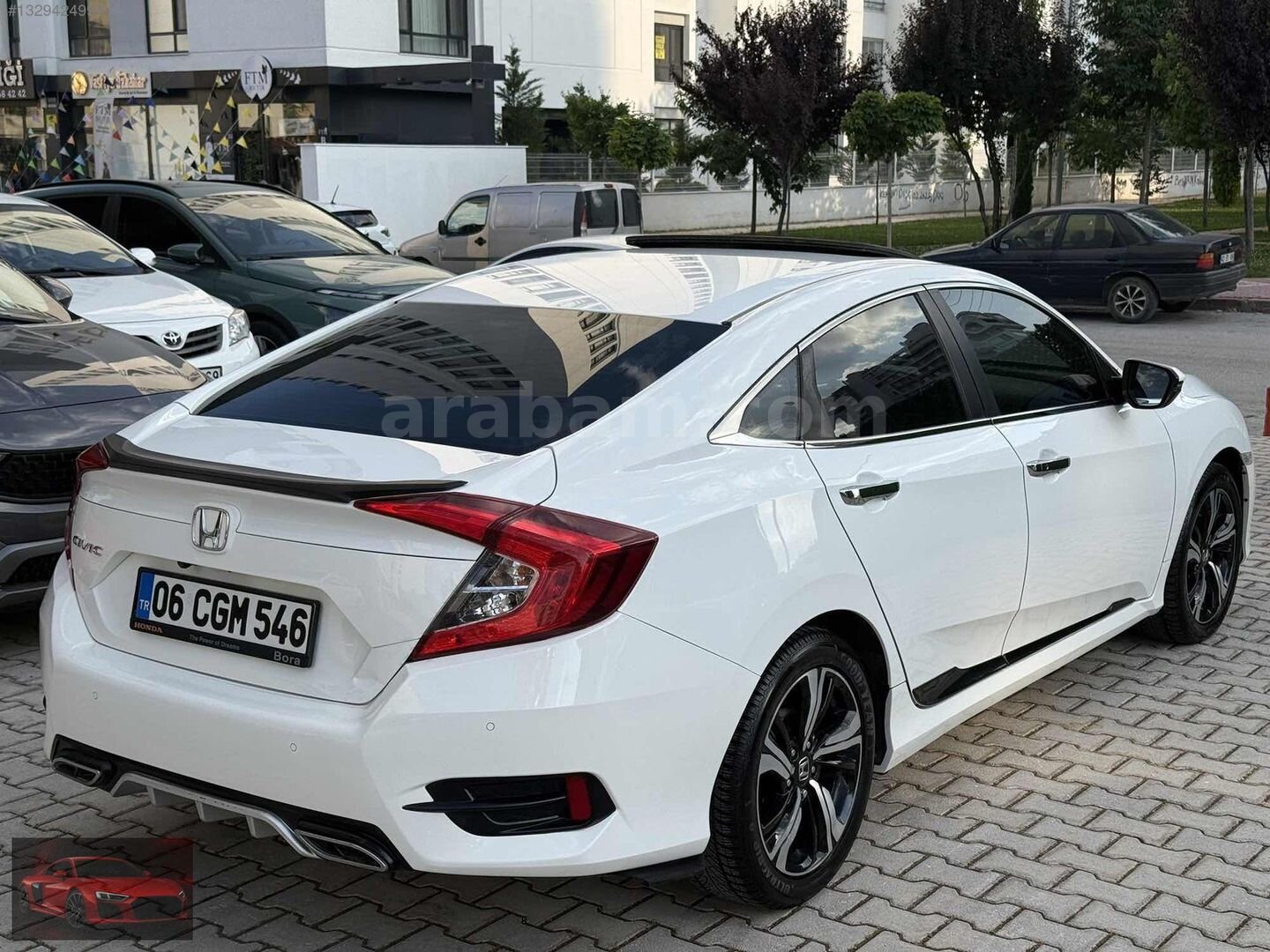 Galeriden Honda Civic 1.6i VTEC Eco Executive 2020 Model Konya 89.000 km Beyaz 7