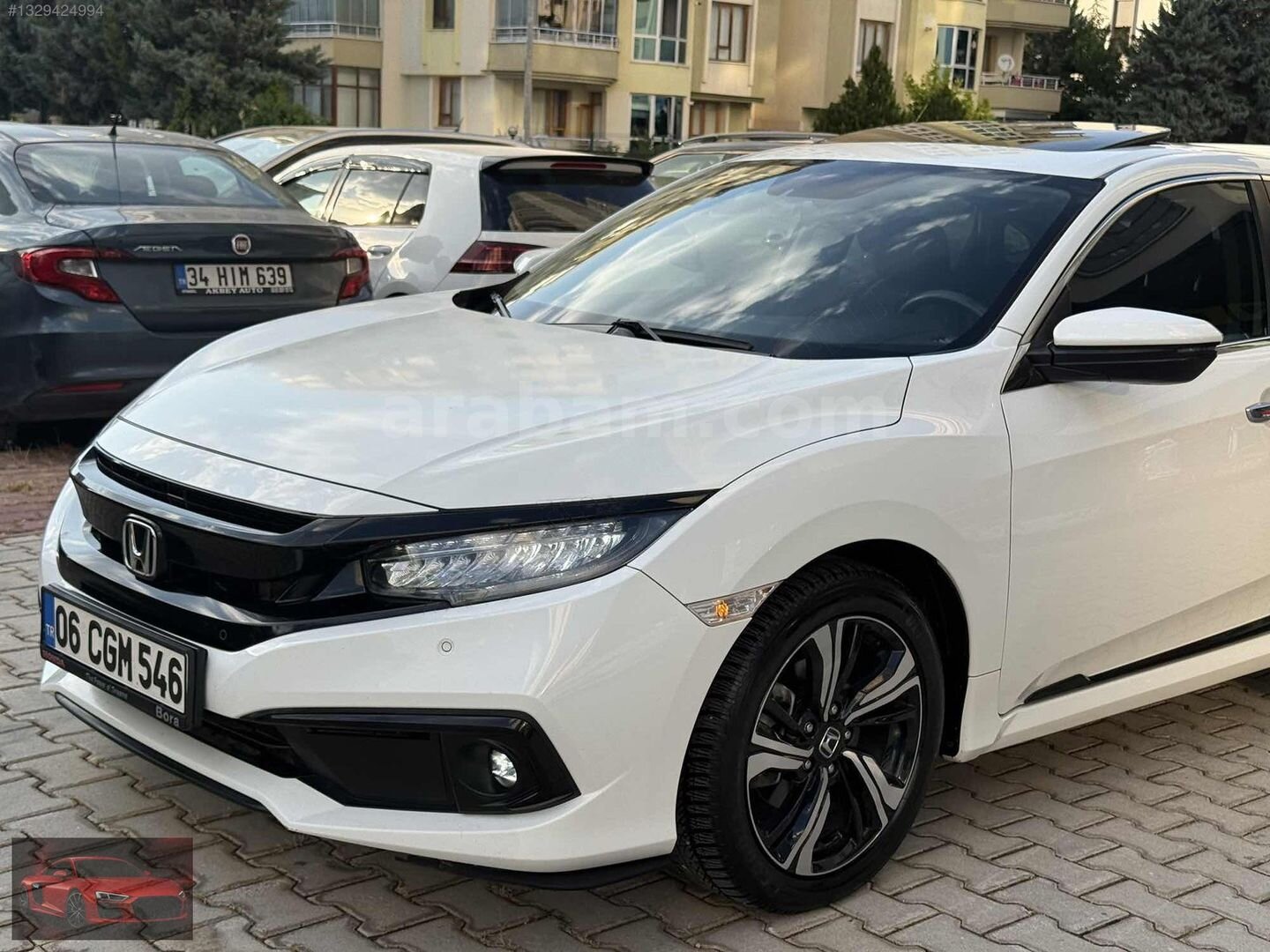Galeriden Honda Civic 1.6i VTEC Eco Executive 2020 Model Konya 89.000 km Beyaz 6