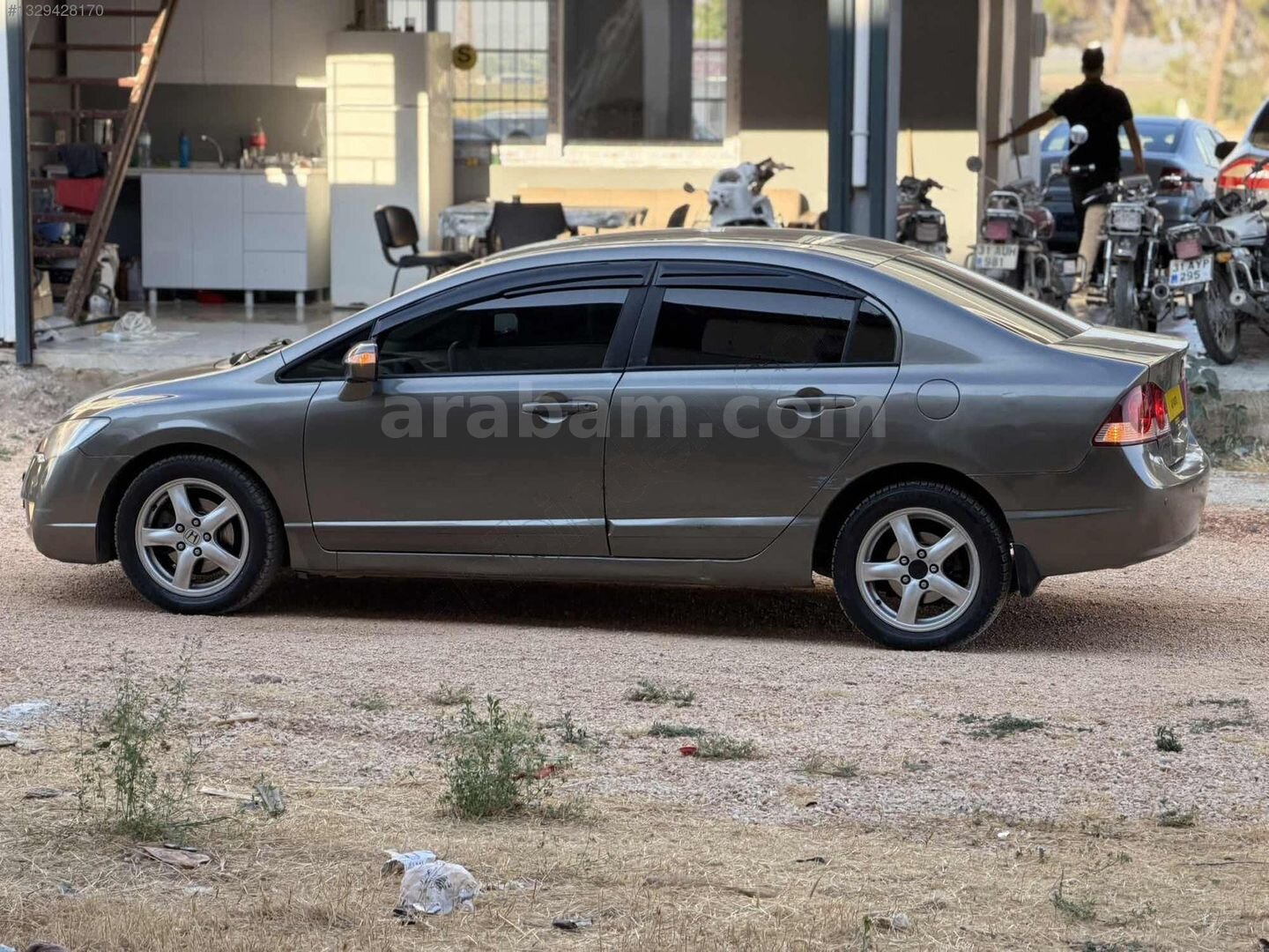 Galeriden Honda Civic 1.6i VTEC Premium 2009 Model Hatay 270.000 km Kahverengi 7