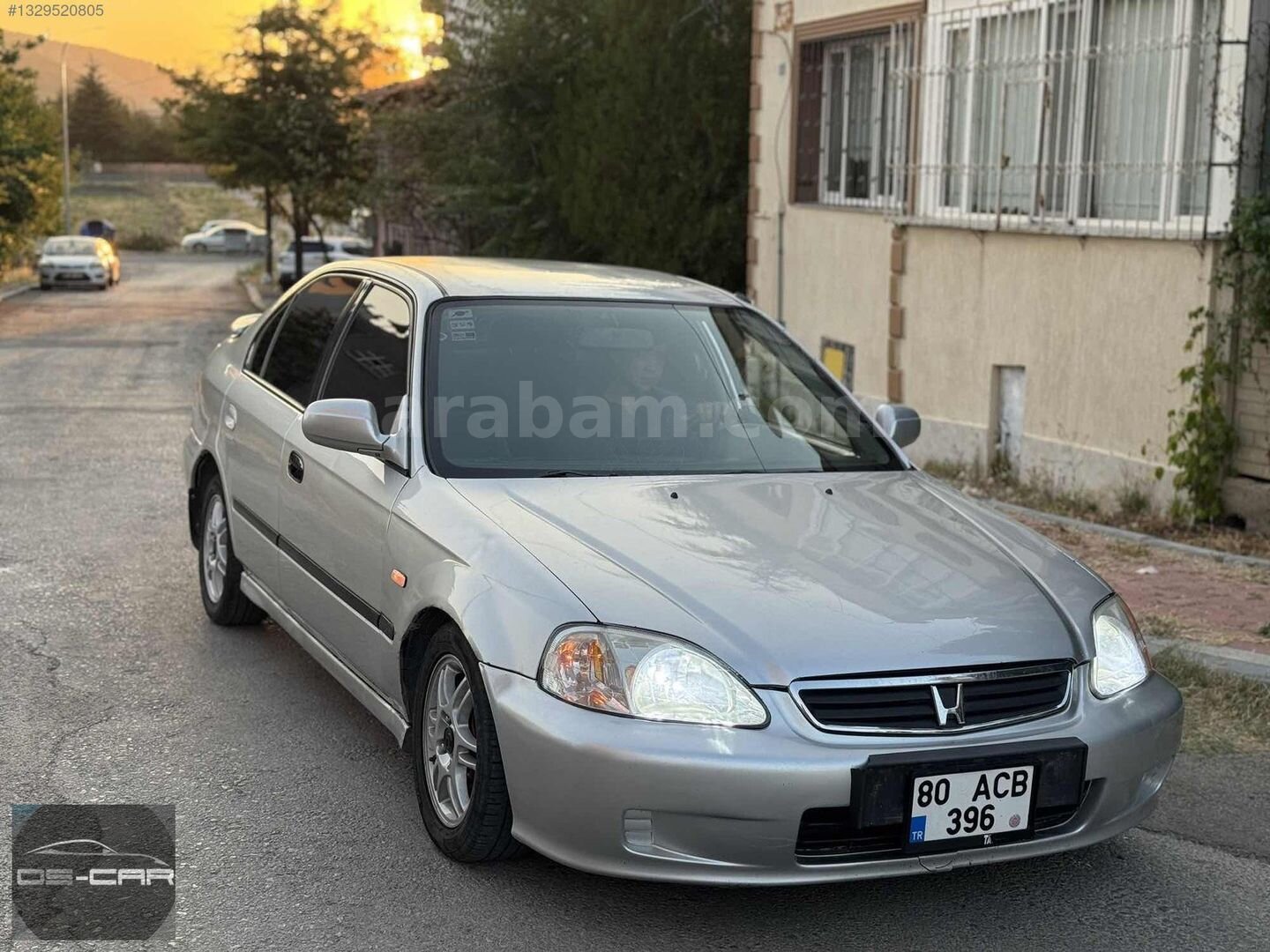 Galeriden Honda Civic 1.6 i ES 2000 Model Afyonkarahisar 270.000 km Gri 1