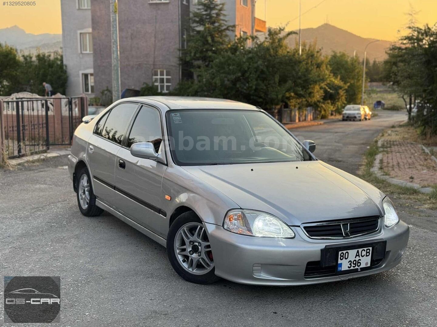 Galeriden Honda Civic 1.6 i ES 2000 Model Afyonkarahisar 270.000 km Gri 6
