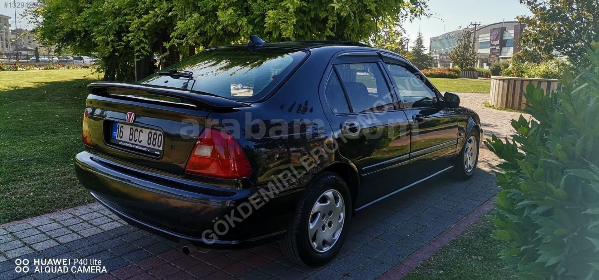 Galeriden Honda Civic 1.6 LSi 1996 Model Bursa 234.000 km Siyah 7