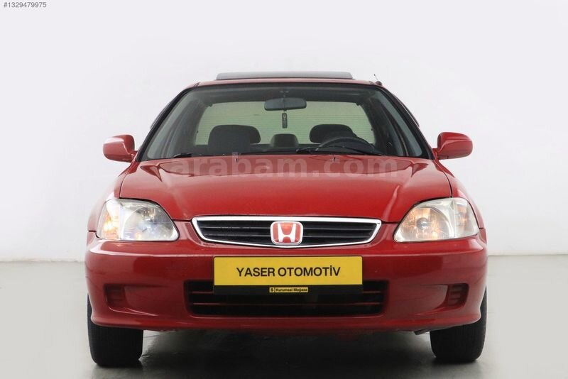 Galeriden Honda Civic 1.4 i S 2000 Model Bursa 399.500 km Kırmızı