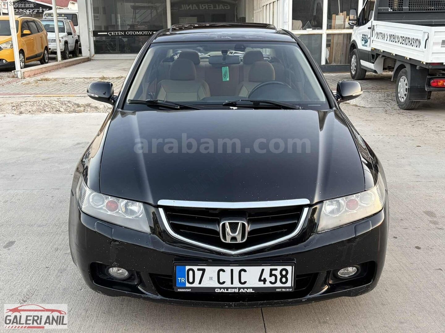 Galeriden Honda Accord 2.4 Executive 2004 Model Antalya 450.000 km Siyah 2