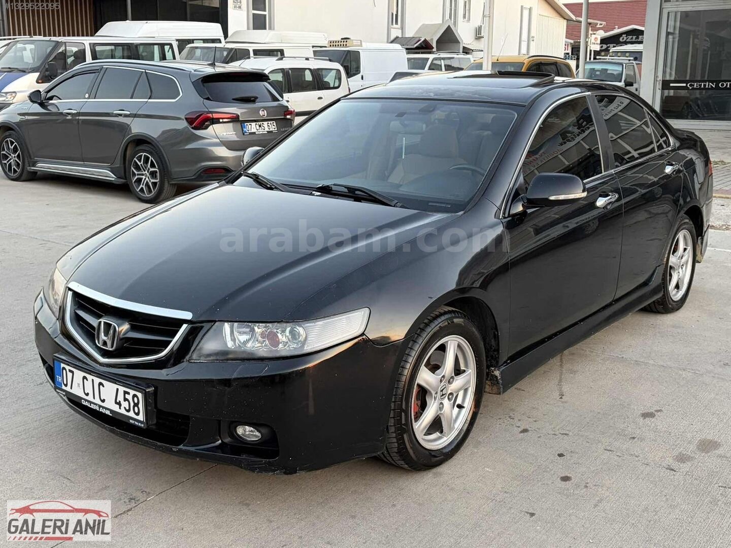 Galeriden Honda Accord 2.4 Executive 2004 Model Antalya 450.000 km Siyah 1