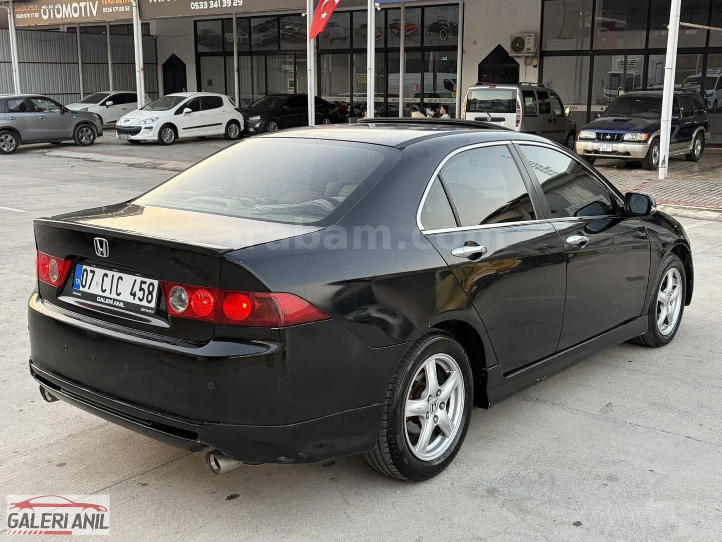 Galeriden Honda Accord 2.4 Executive 2004 Model Antalya 450.000 km Siyah 7