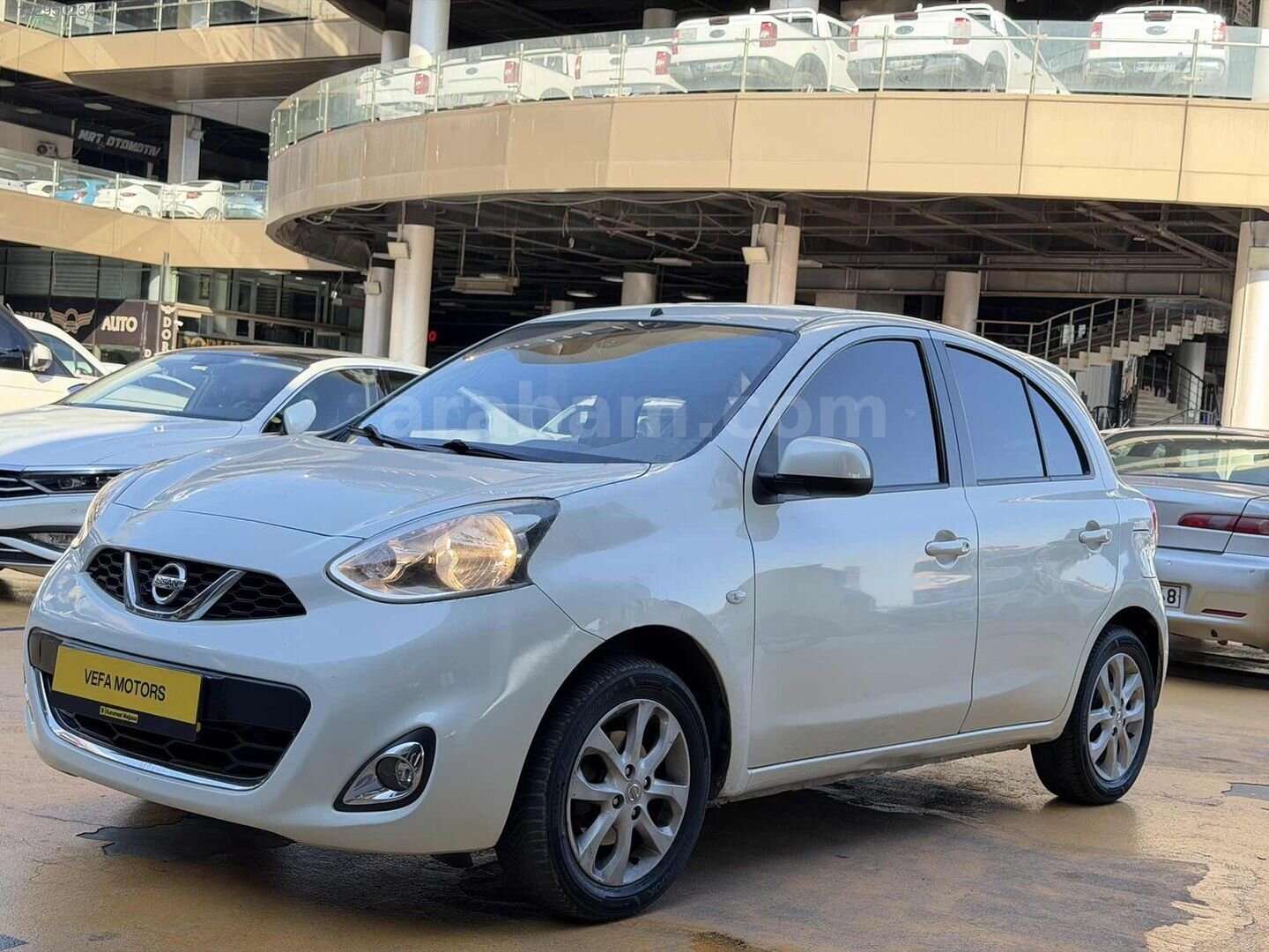 Galeriden Nissan Micra 1.2 Match 2016 Model İstanbul 108.000 km Beyaz 5
