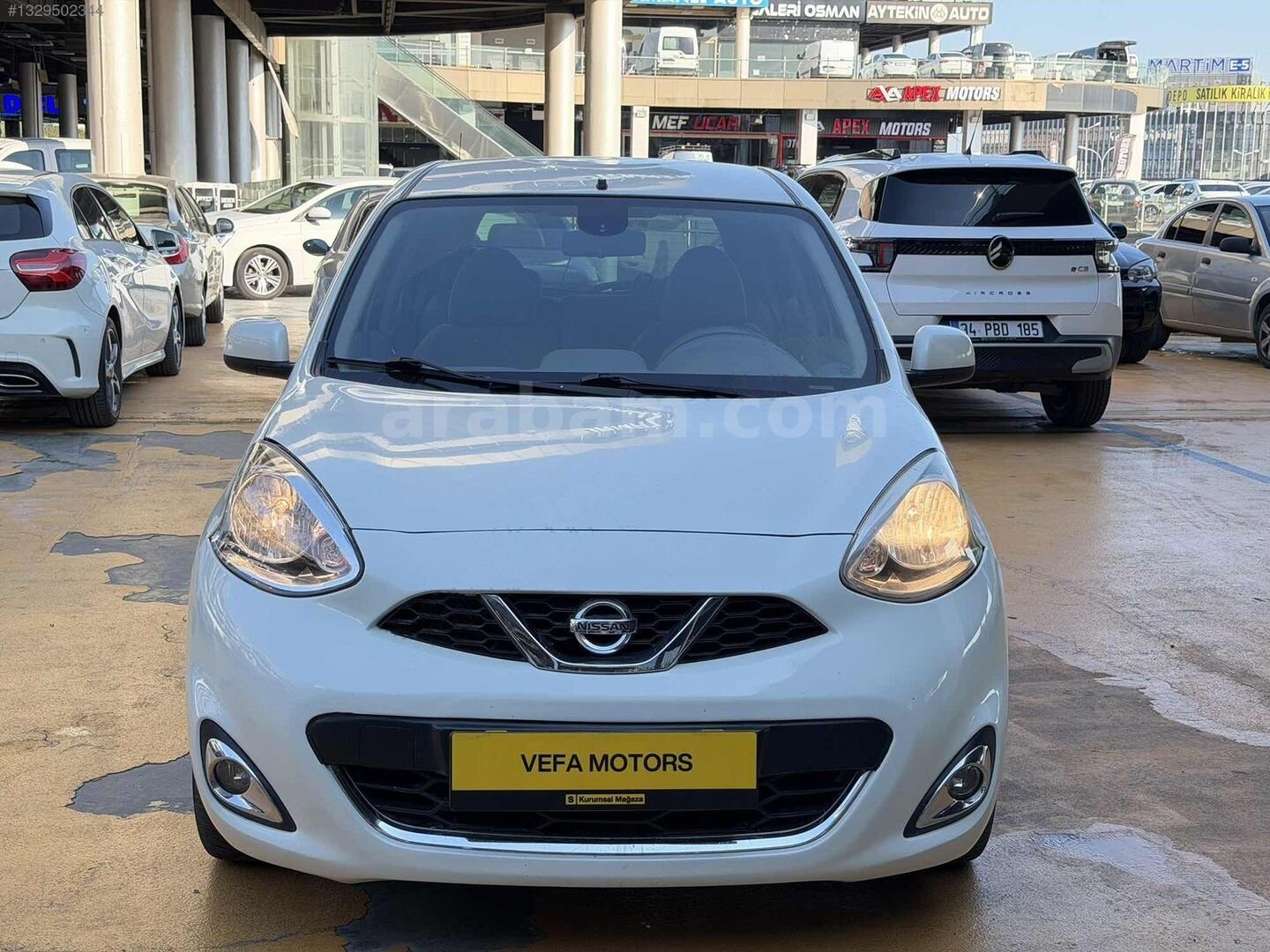Galeriden Nissan Micra 1.2 Match 2016 Model İstanbul 108.000 km Beyaz 3