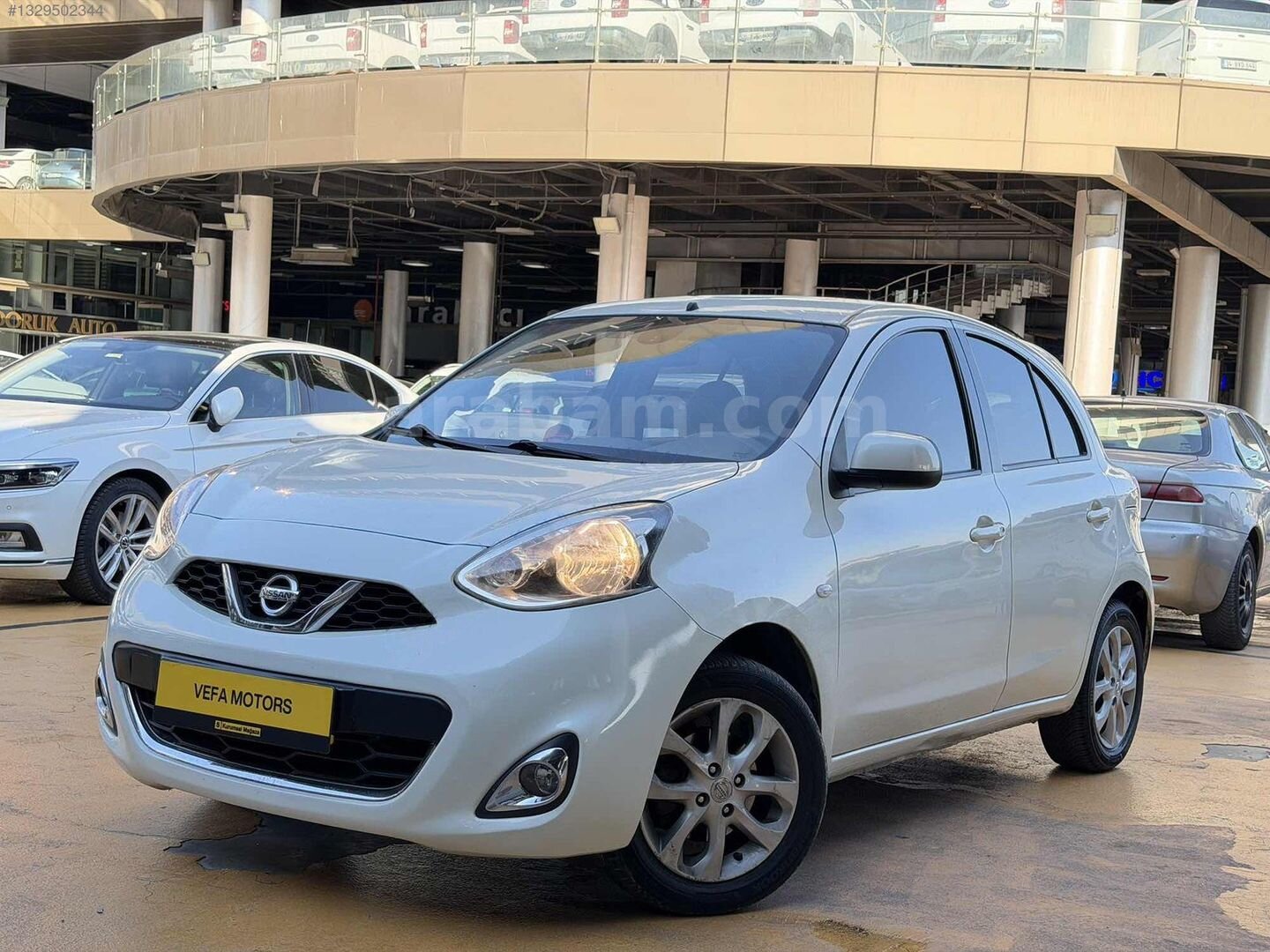 Galeriden Nissan Micra 1.2 Match 2016 Model İstanbul 108.000 km Beyaz 1