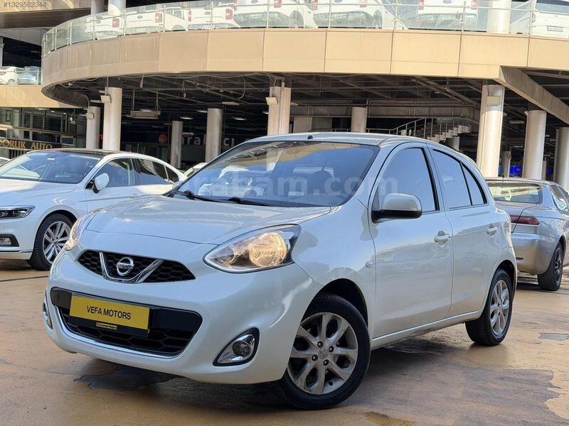Galeriden Nissan Micra 1.2 Match 2016 Model İstanbul 108.000 km Beyaz