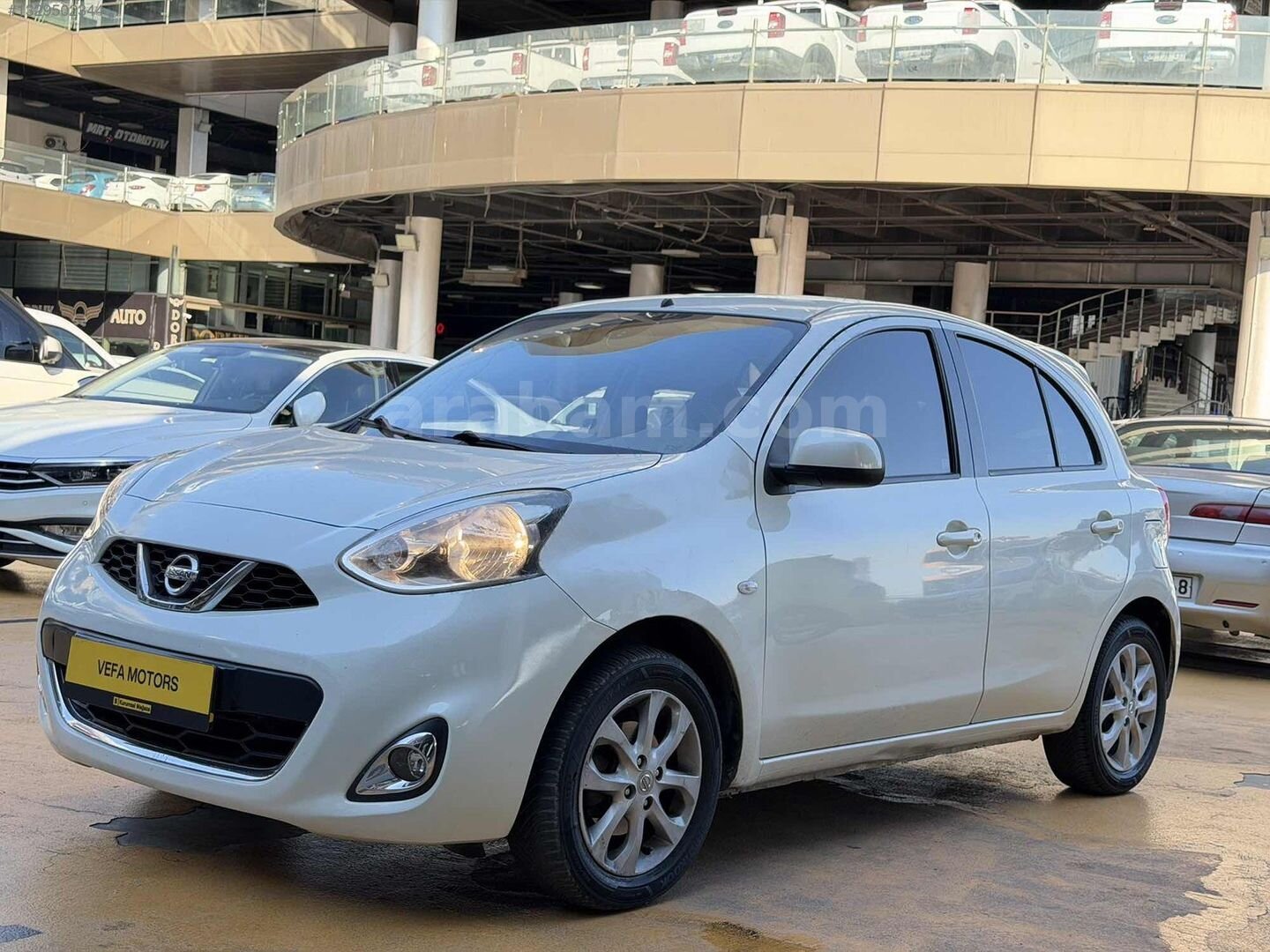 Galeriden Nissan Micra 1.2 Match 2016 Model İstanbul 108.000 km Beyaz 4