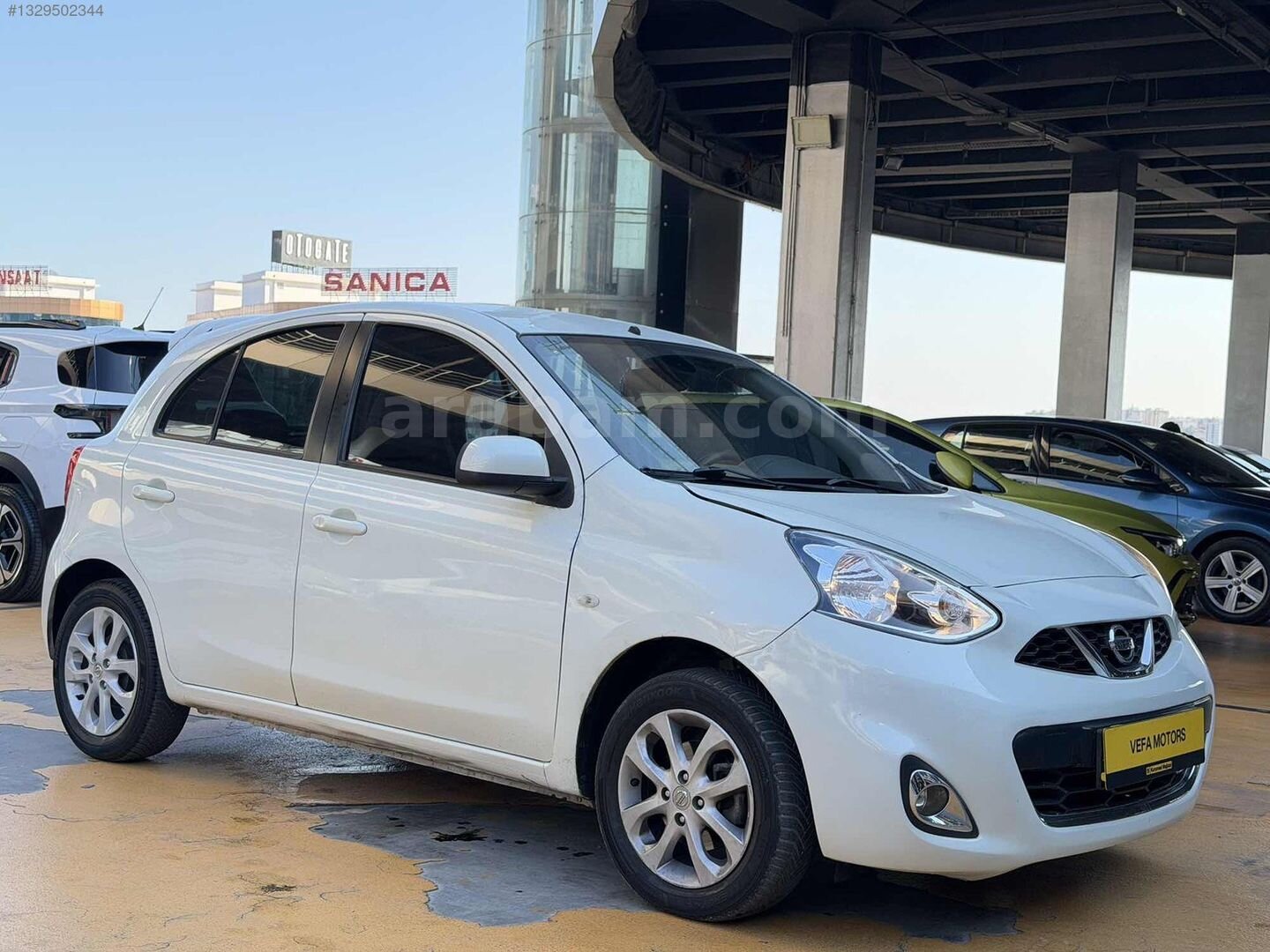 Galeriden Nissan Micra 1.2 Match 2016 Model İstanbul 108.000 km Beyaz 7