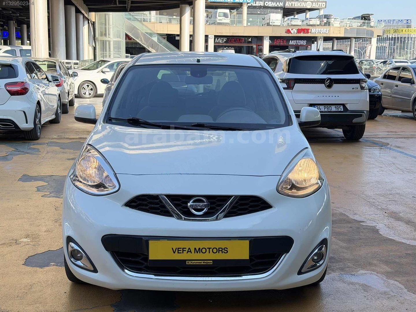 Galeriden Nissan Micra 1.2 Match 2016 Model İstanbul 108.000 km Beyaz 2